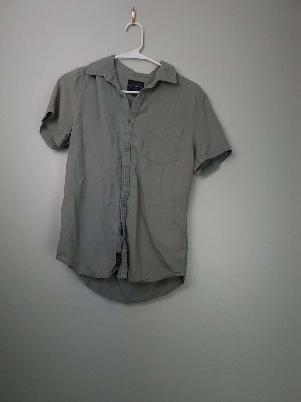Casualstyle Utility Lucky Brand Men's Button-Down Olive Green